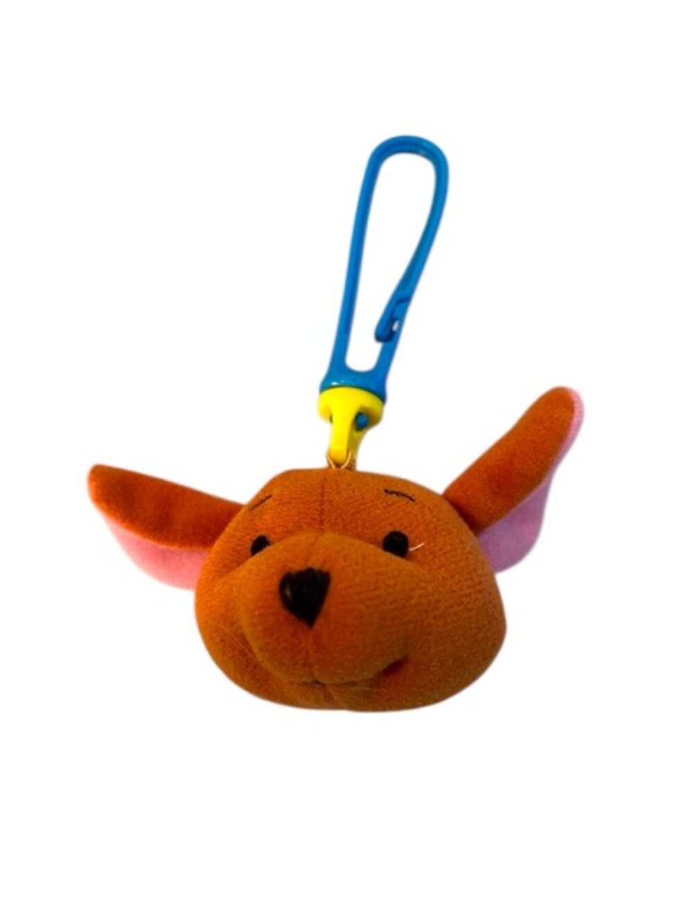 NWOT-Vintage 1999 Disney Winnie the Pooh Roo Plush Backpack Clip Keychain McD’s